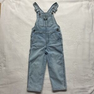 Vintage OshKosh Bgosh Denim Overalls Light Wash Kids 5T